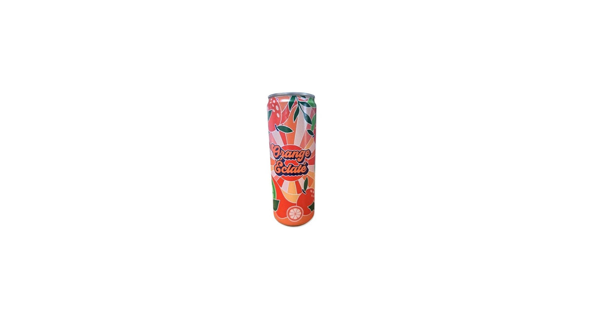 Orange éclaté